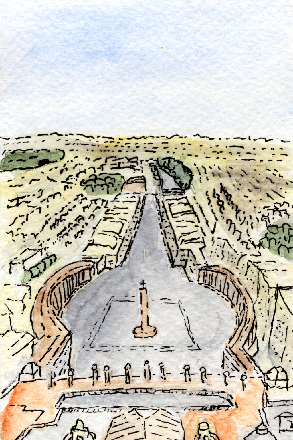 Above St. Peter's (Print)