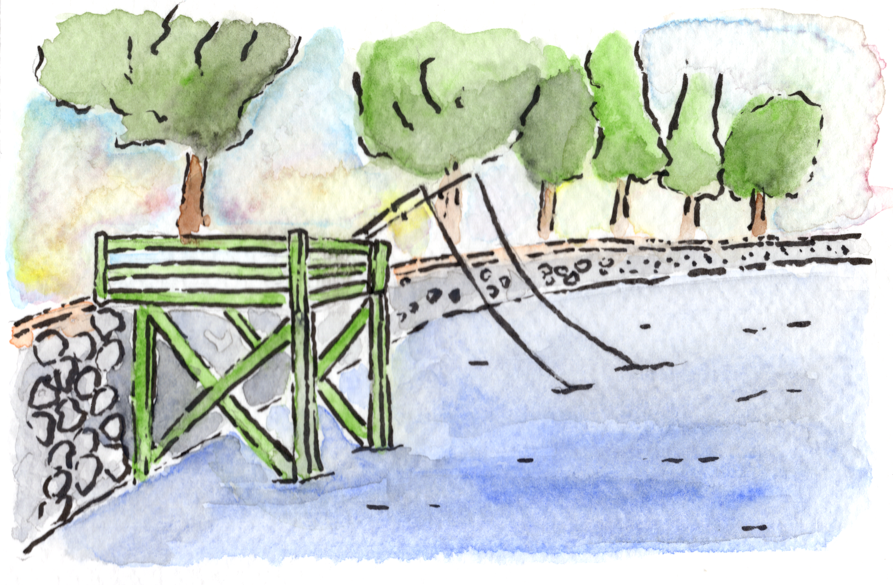 Gone Fishing (Print)