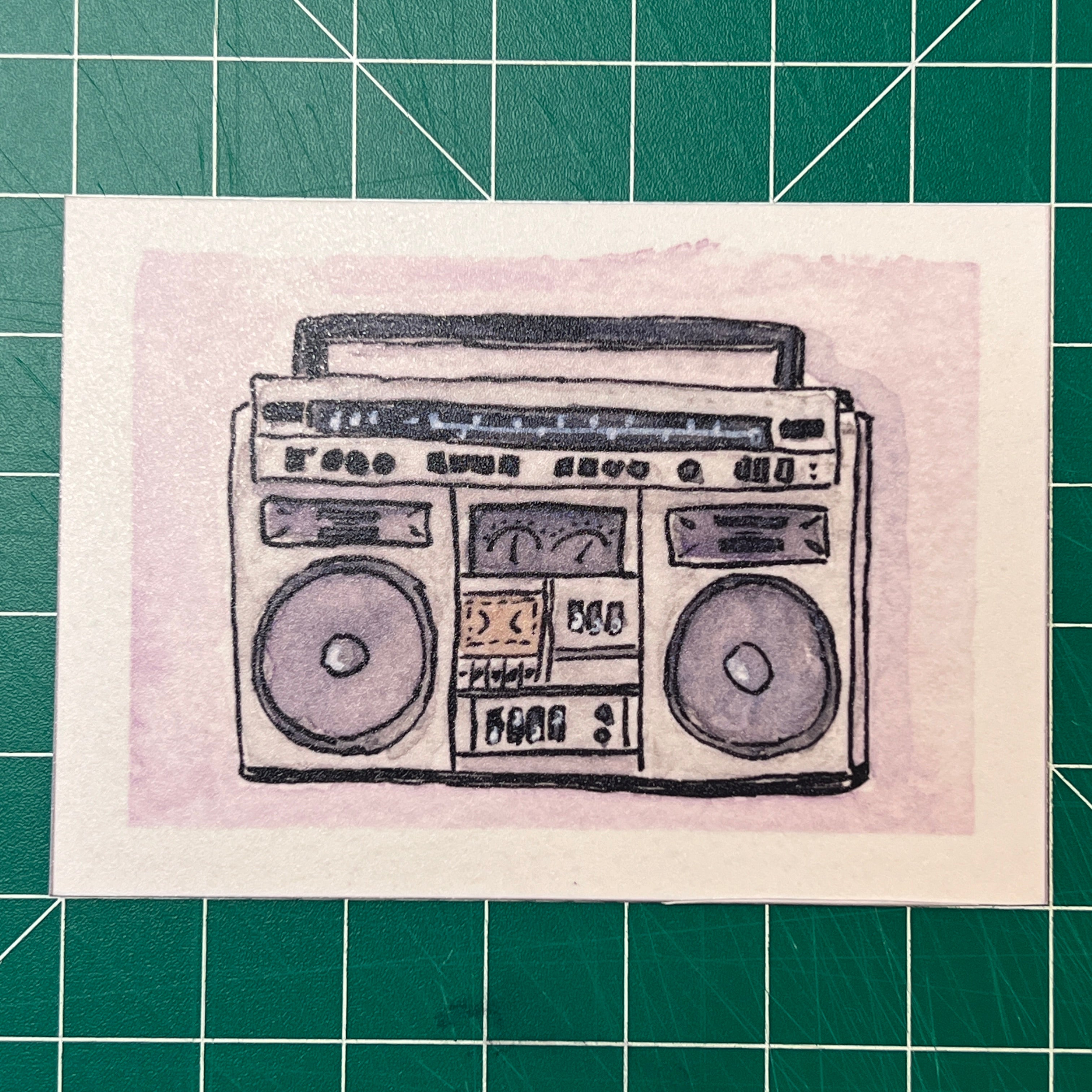 Modèle d'impression ACEO