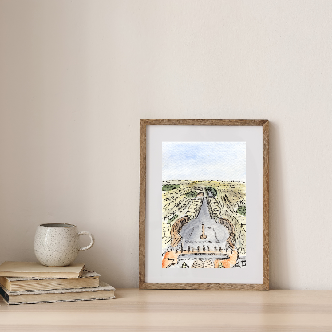 Above St. Peter's (Print)