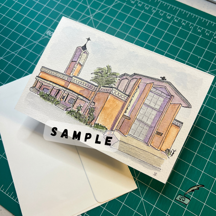 Custom Greeting Card | Original Watercolor and Ink