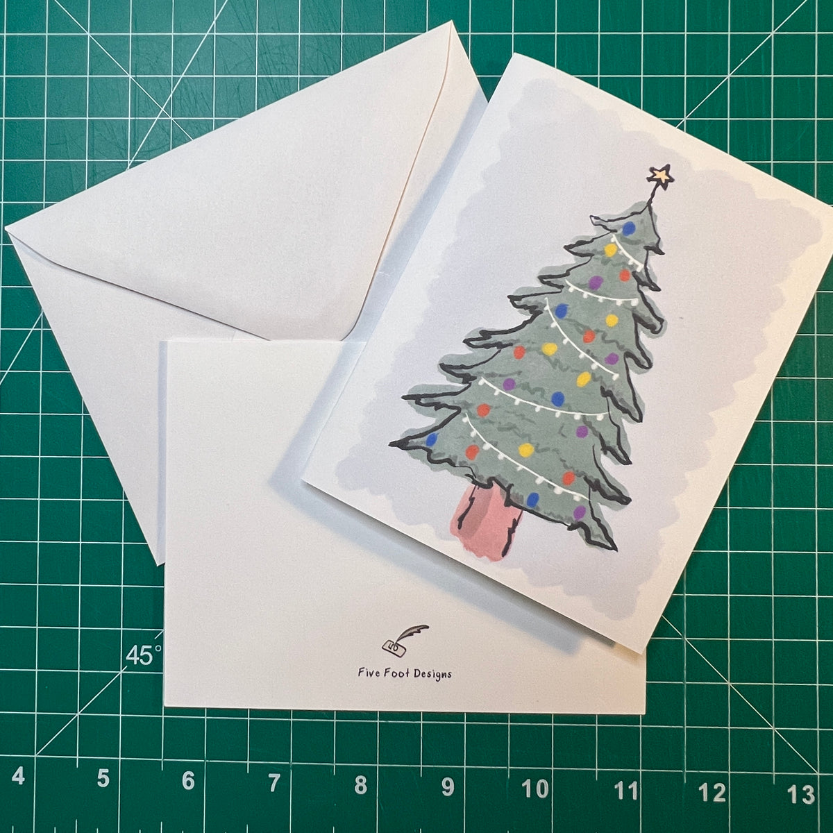 Holiday Watercolor Note Card Pack