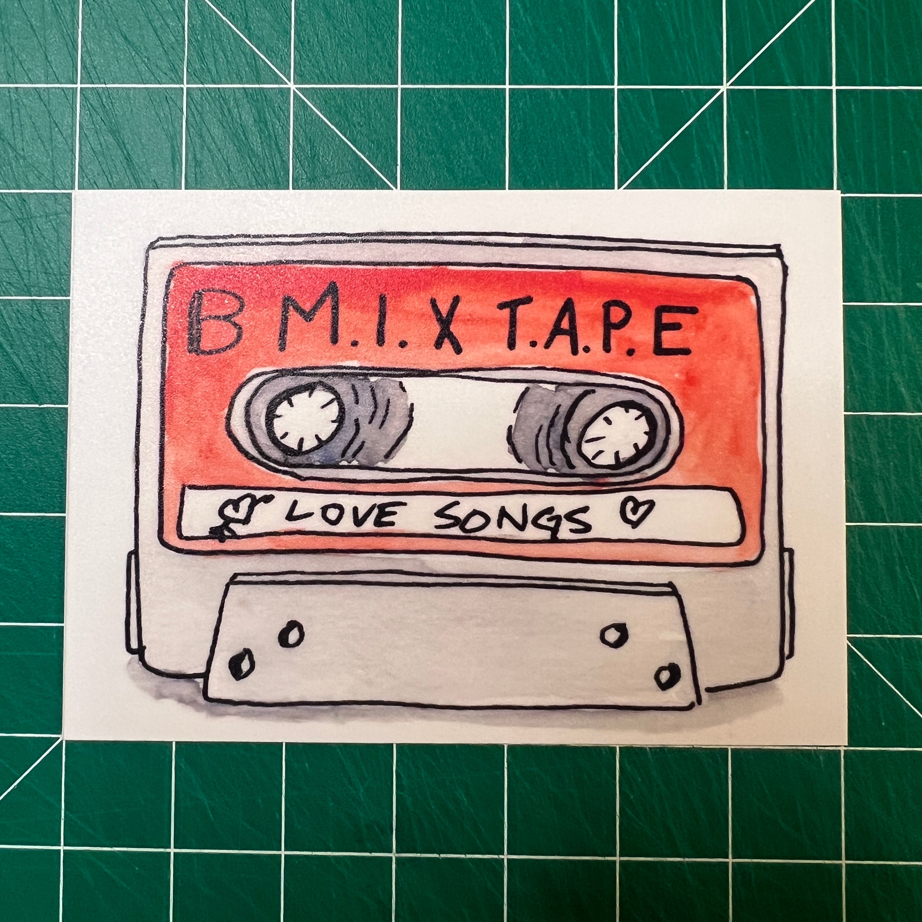 Mix Tape: Love Songs (Print)