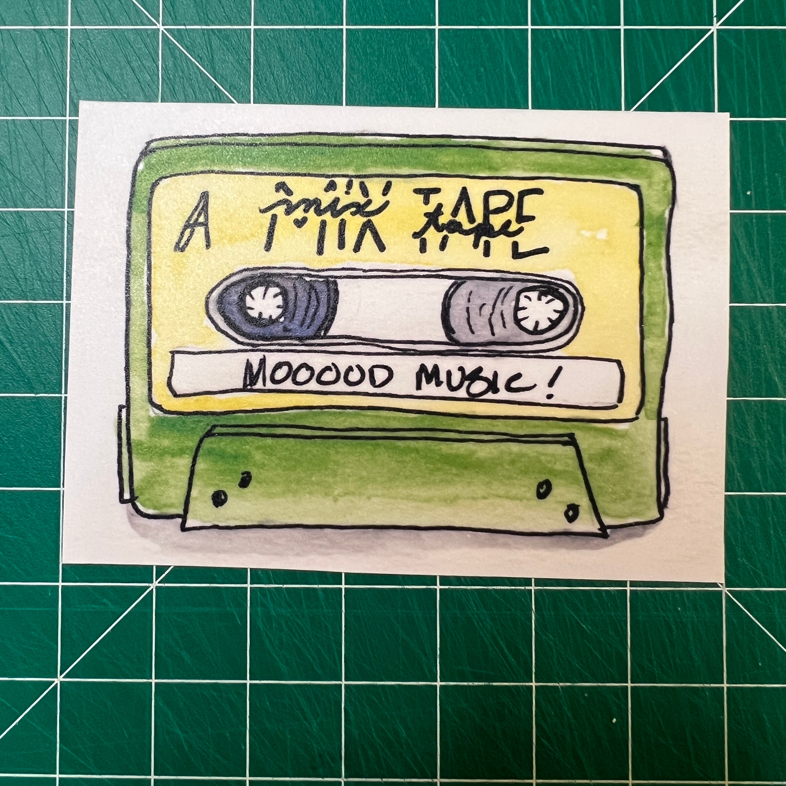 Mix Tape: Mood Music (Print)