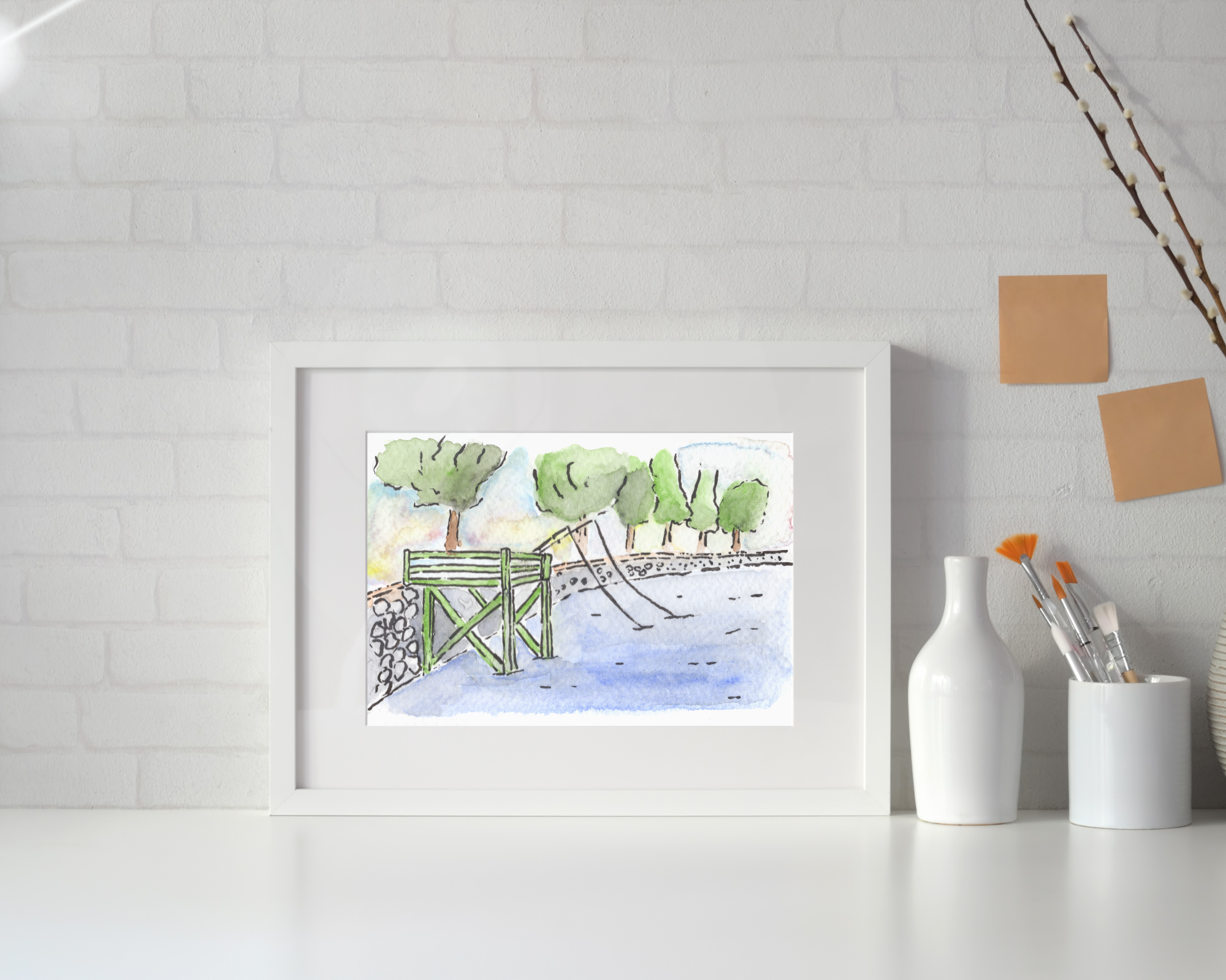 Gone Fishing (Print)