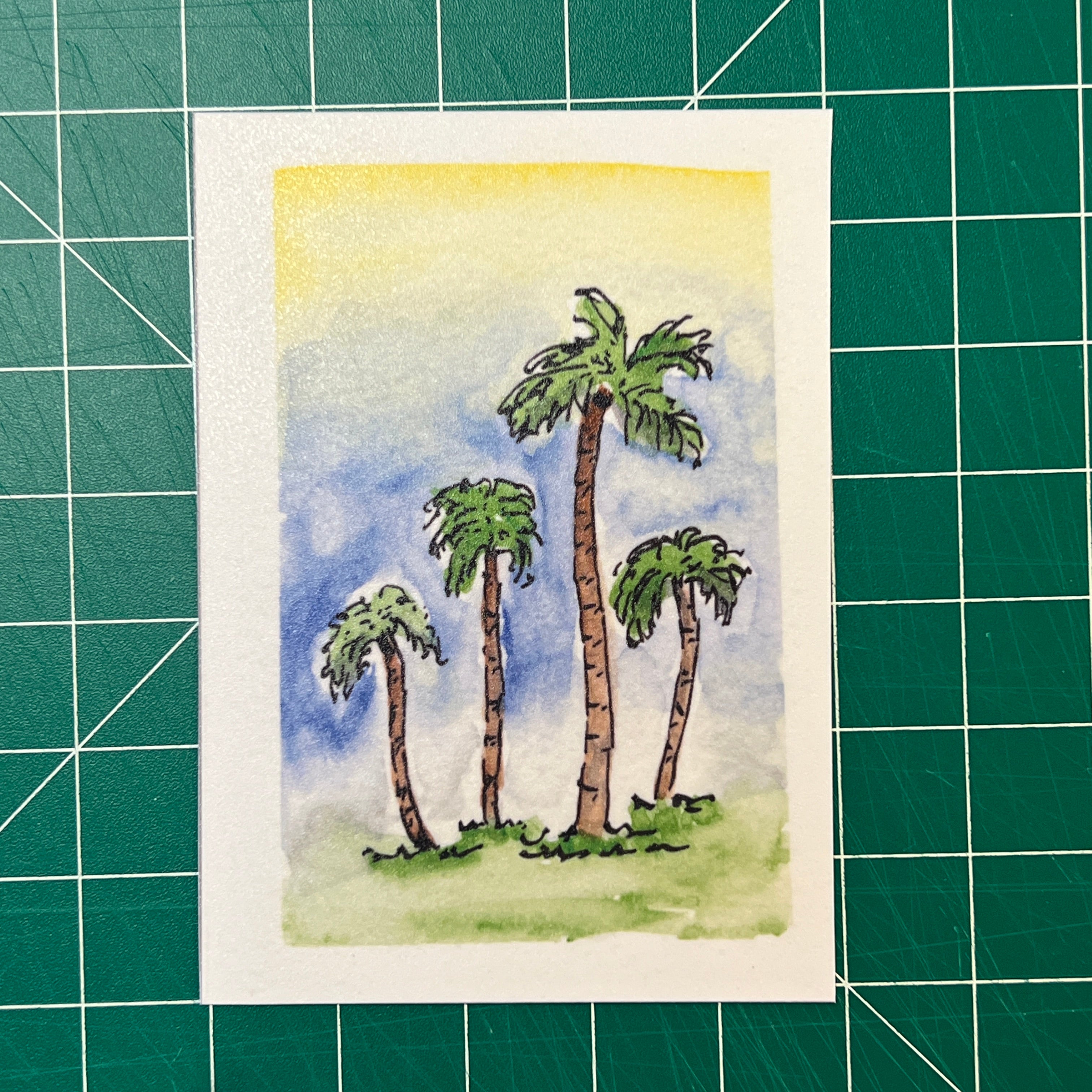 Modèle d'impression ACEO