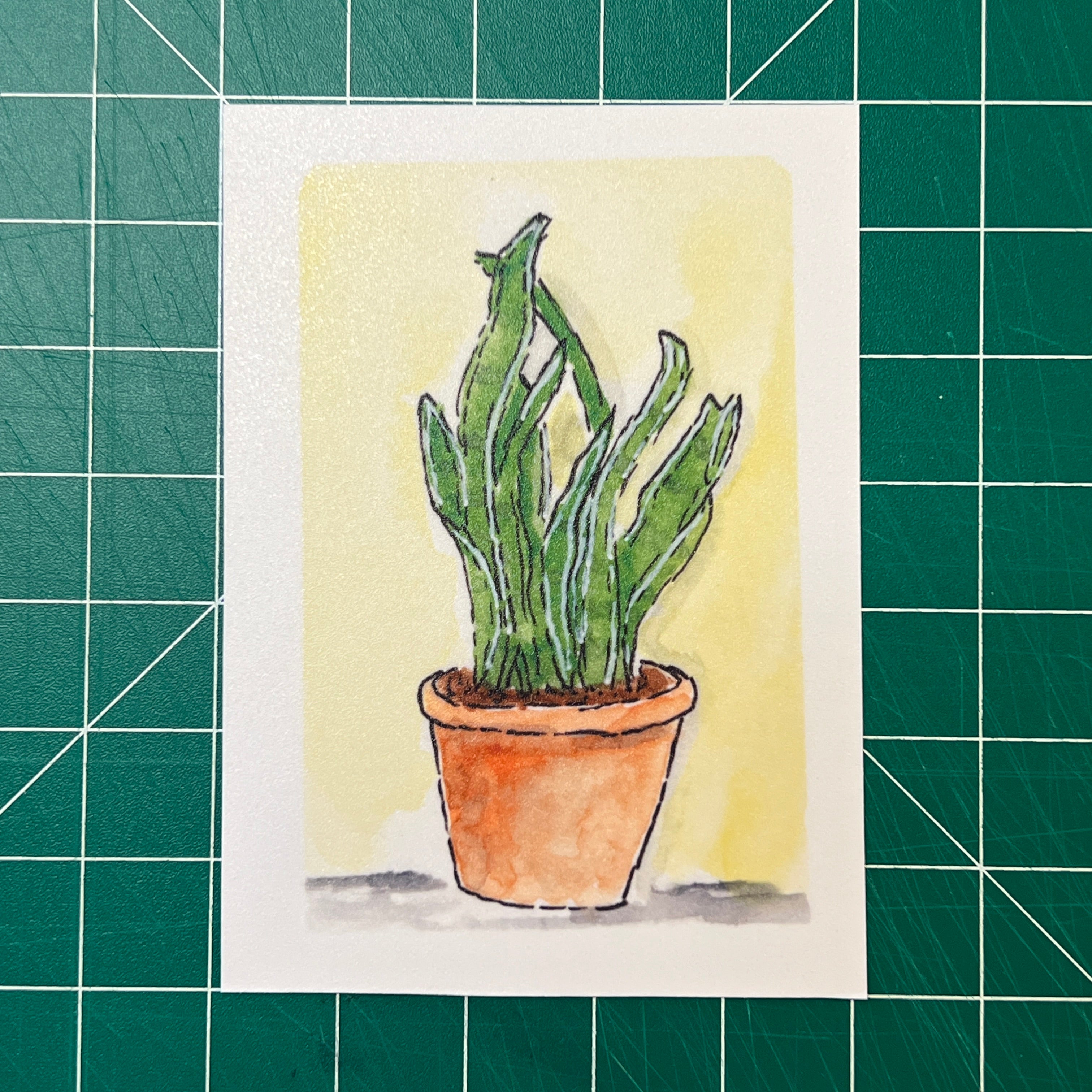 Plantilla de impresión ACEO